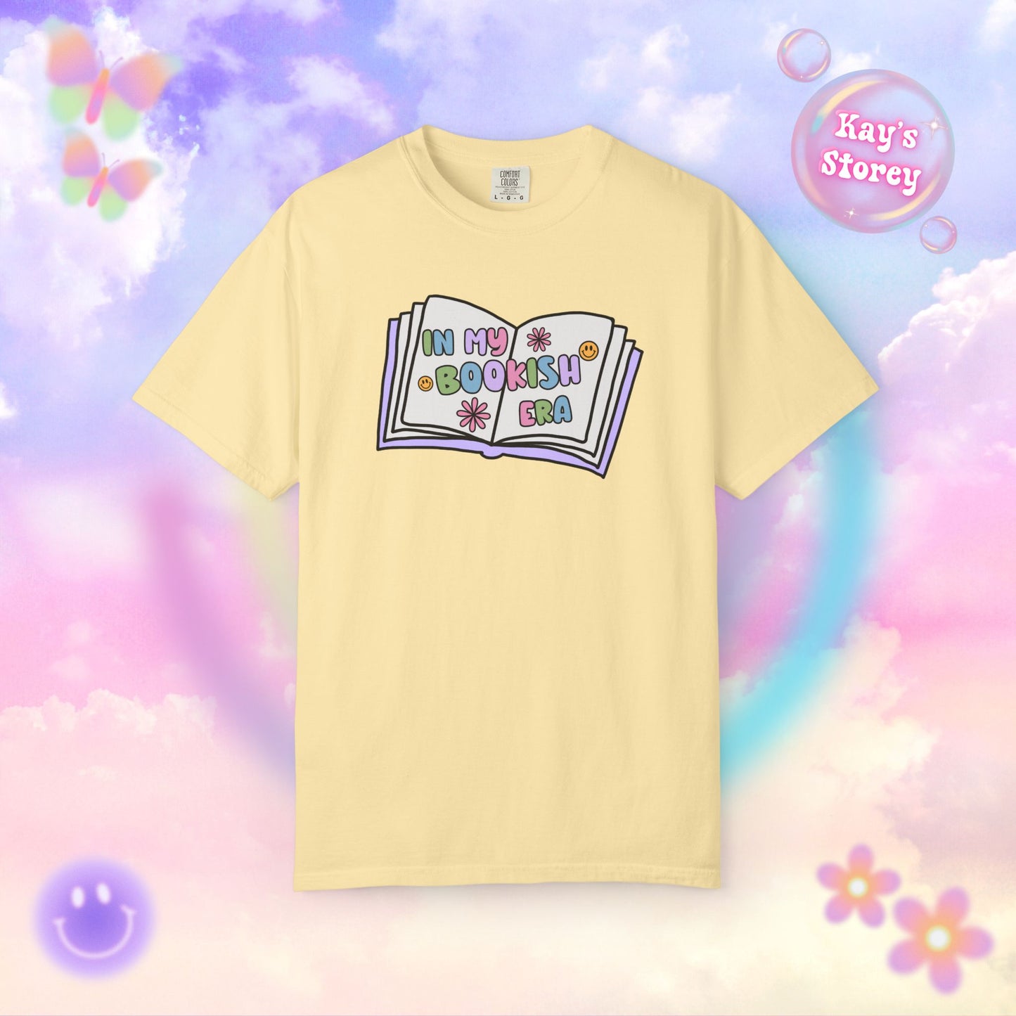 In My Bookish Era Comfort Colors T-Shirt