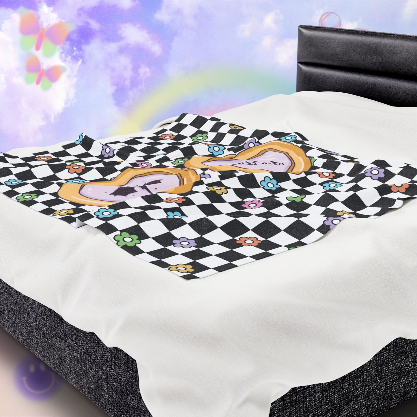Fantasy Girlie Velveteen Plush Blanket