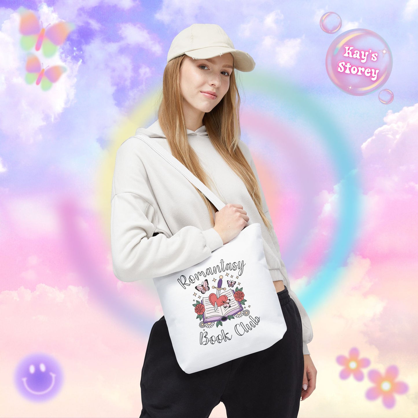 Romantasy Book Club Tote Bag