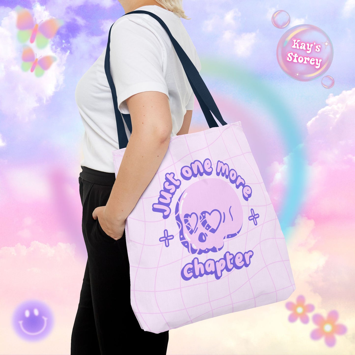 Just One More Chapter Tote Bag