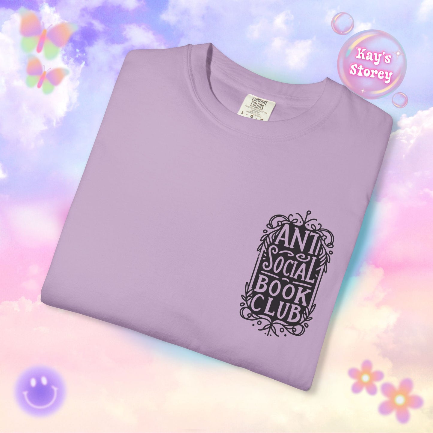 Anti Social Book Club Comfort Colors T-Shirt