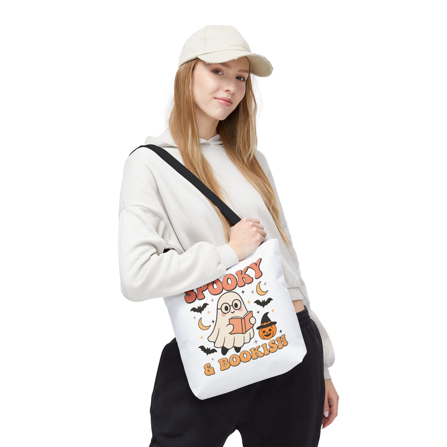 Spooky & Bookish Book Tote Bag