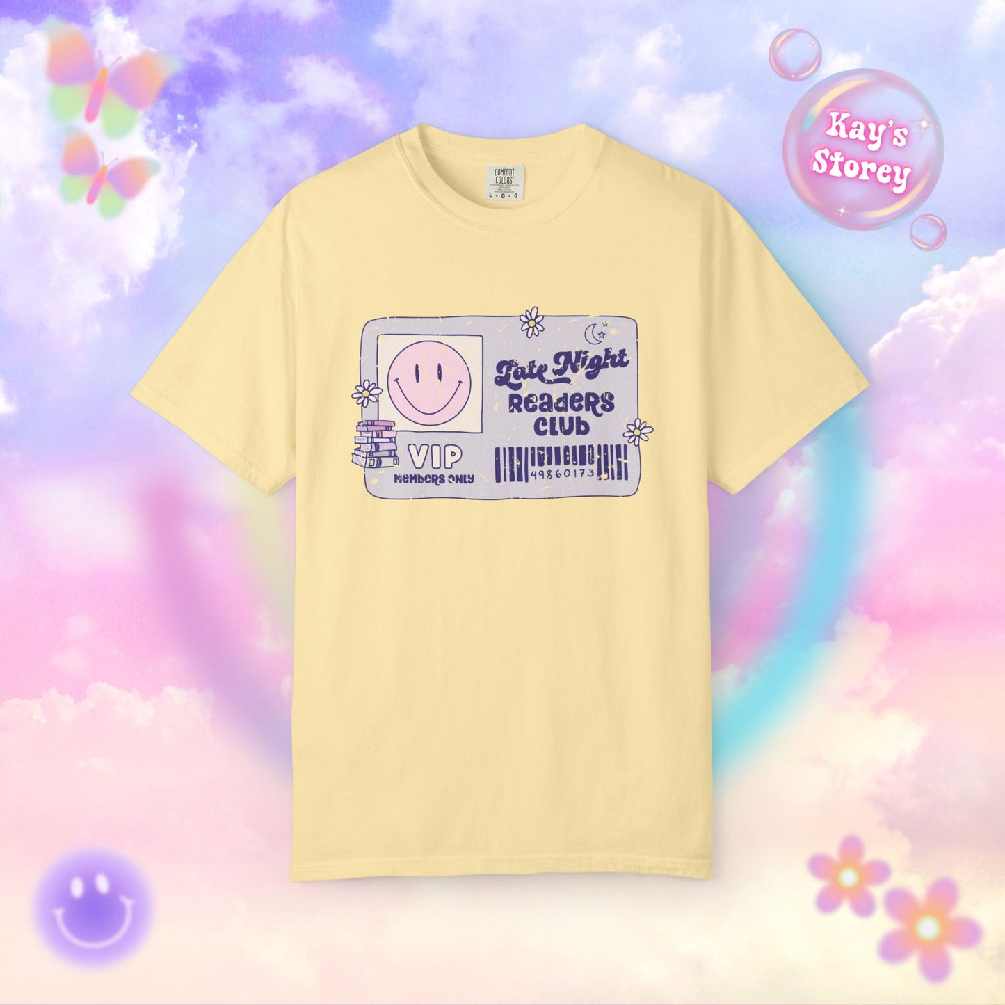 Late Night Readers Comfort Colors T-Shirt