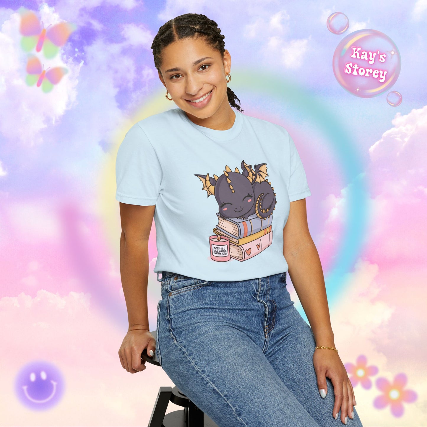Fantasy Dragon Comfort Colors T-Shirt