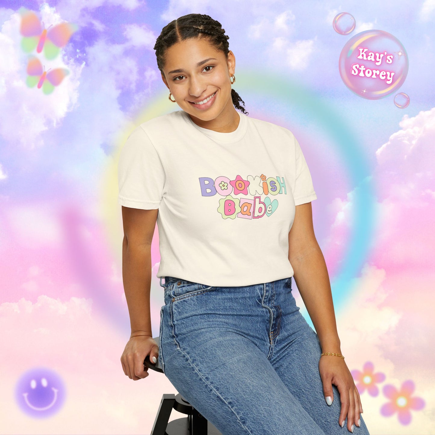 Bookish Babe Comfort Colors T-Shirt