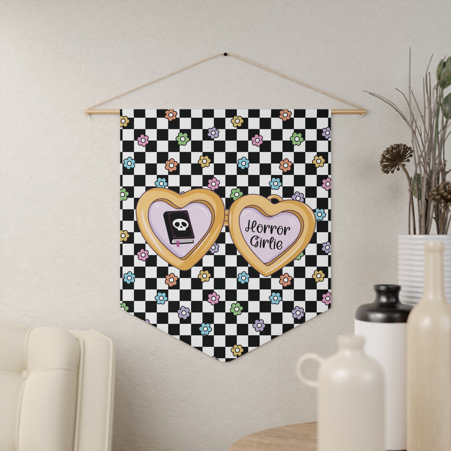 Horror Girlie Pennant