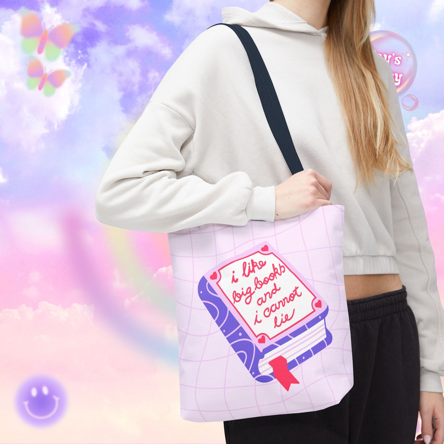I Like Big Books Tote Bag