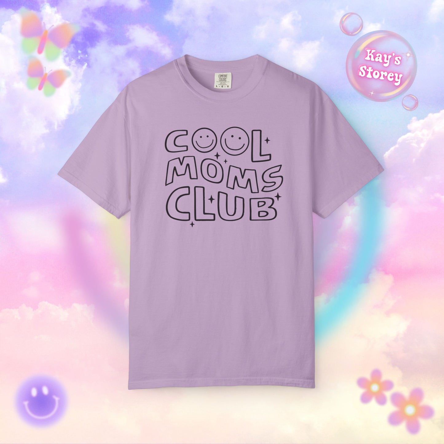 Cool Moms Club Comfort Colors T-Shirt