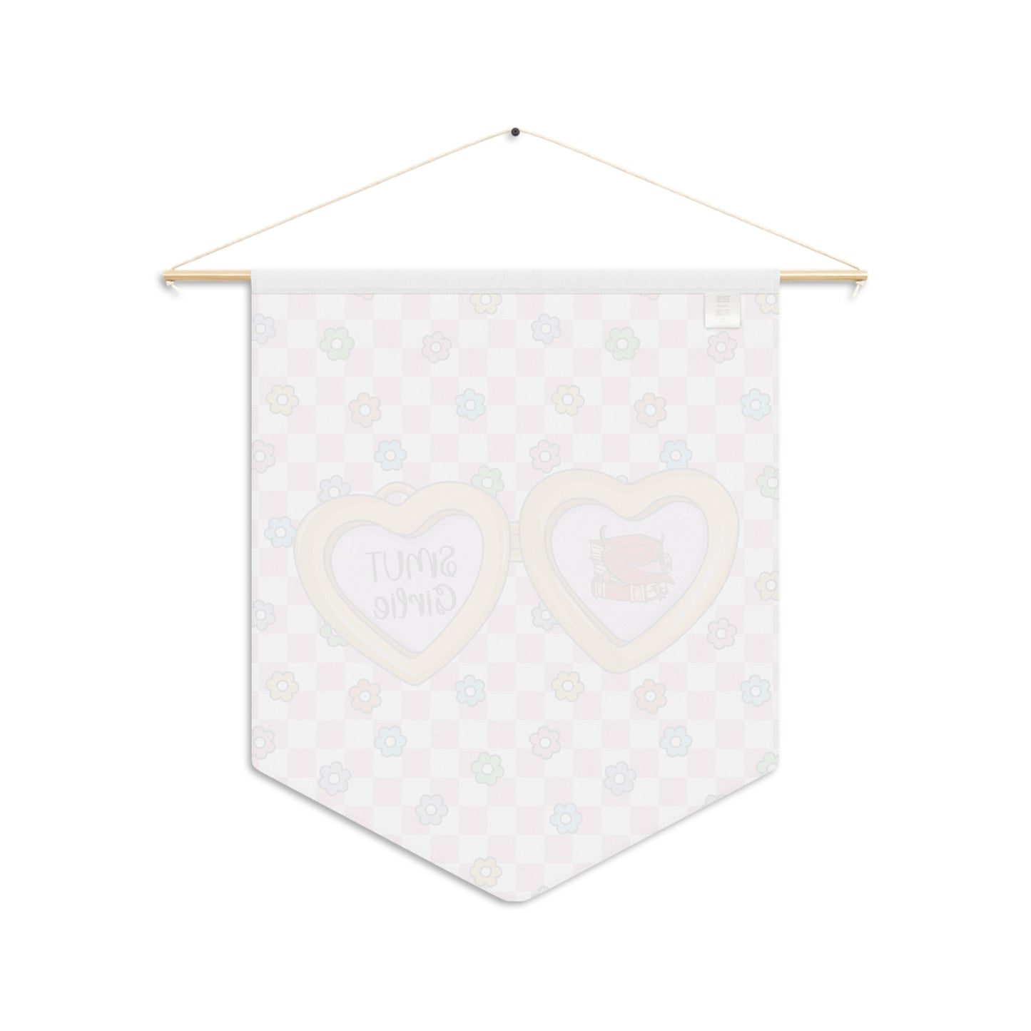 Pink Smut Girlie Pennant