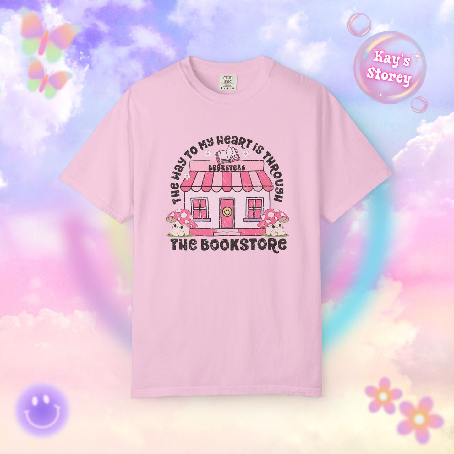 Through the Bookstore Comfort Colors T-Shirt