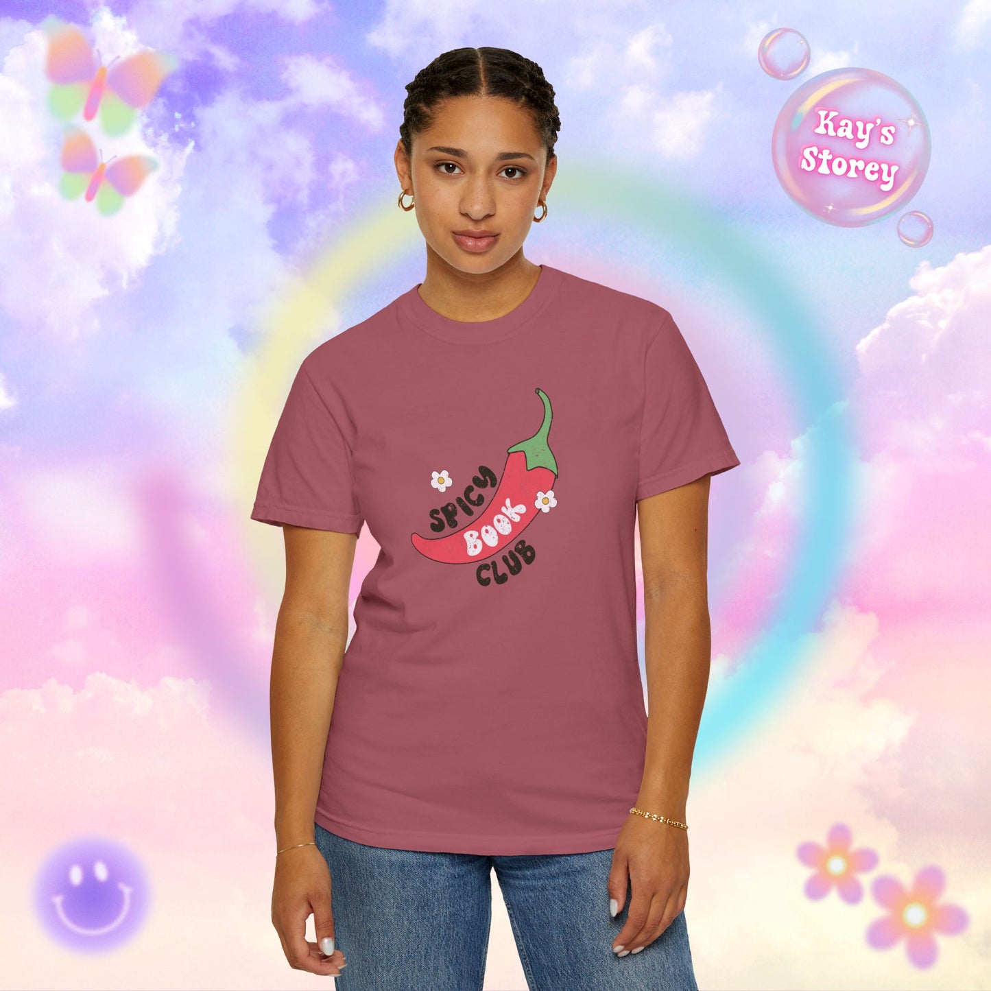Spicy Book Club Comfort Colors T-Shirt