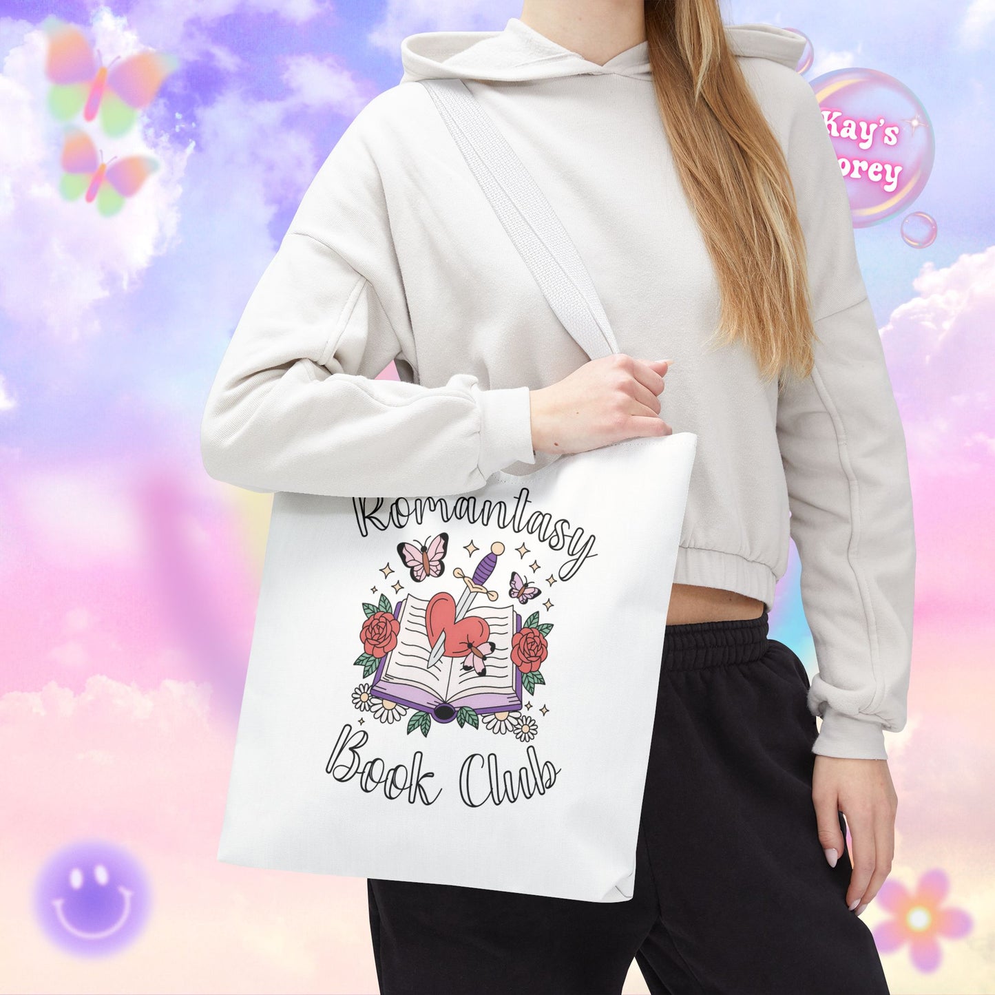 Romantasy Book Club Tote Bag