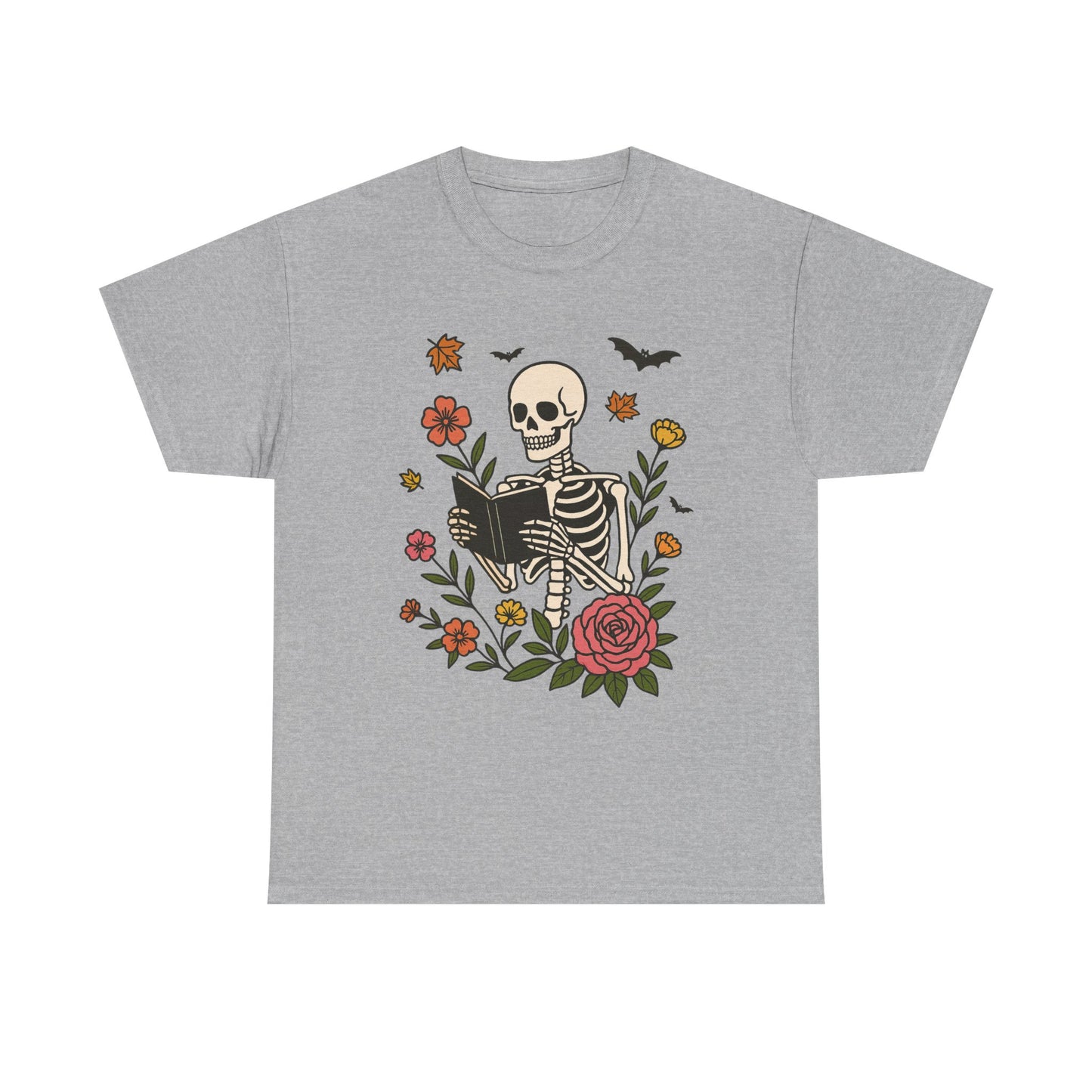 Skeleton Reading Tee - Bookish Gift