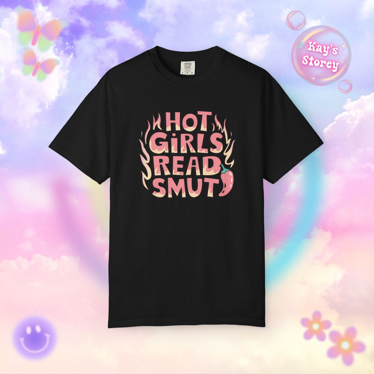 Hot Girls Read Smut Comfort Colors T-Shirt