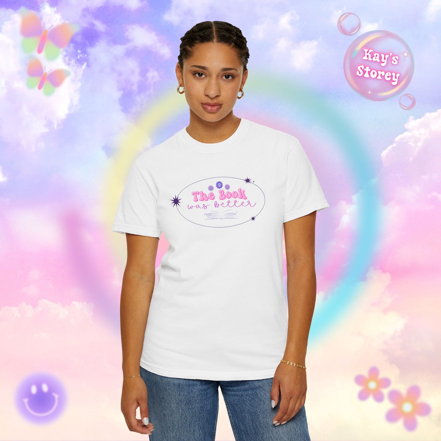 The Book Was Better Comfort Colors T-Shirt