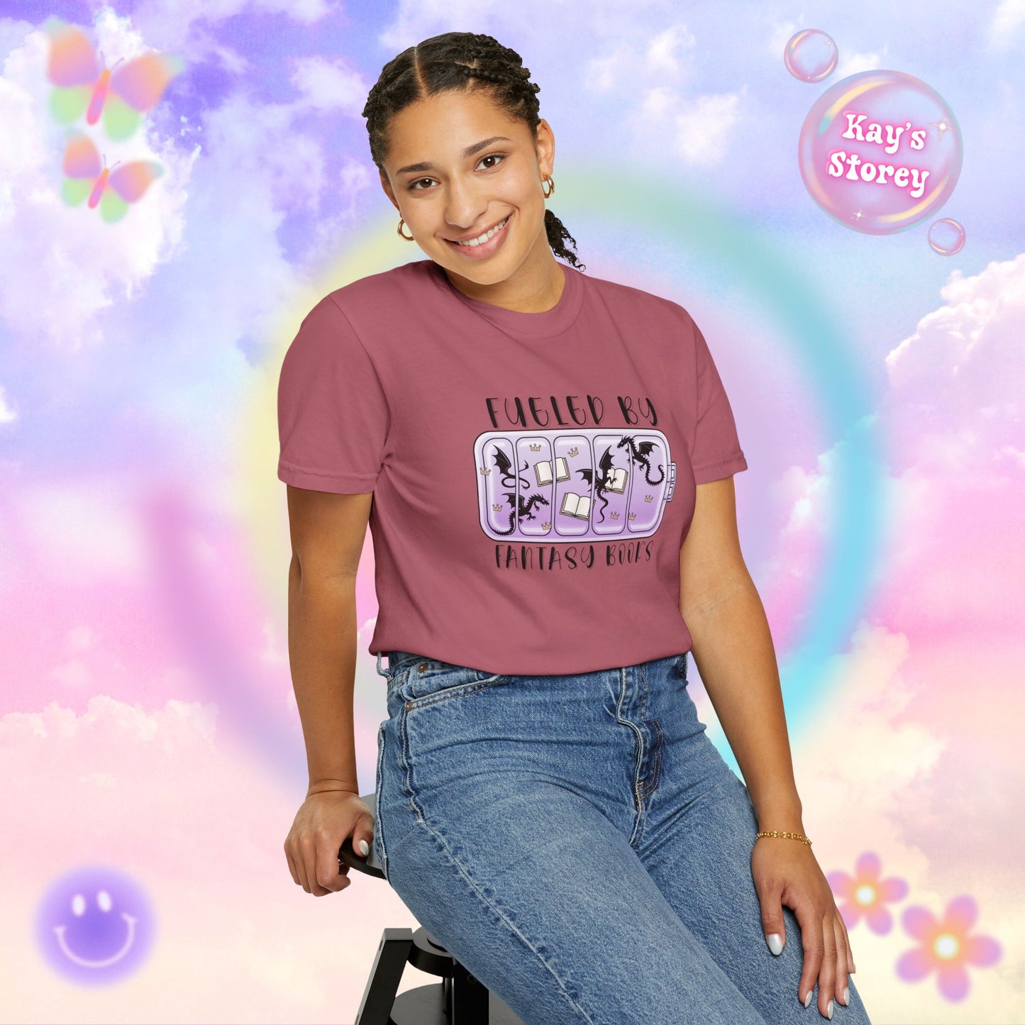 Fueled by Fantasy Comfort Colors T-Shirt