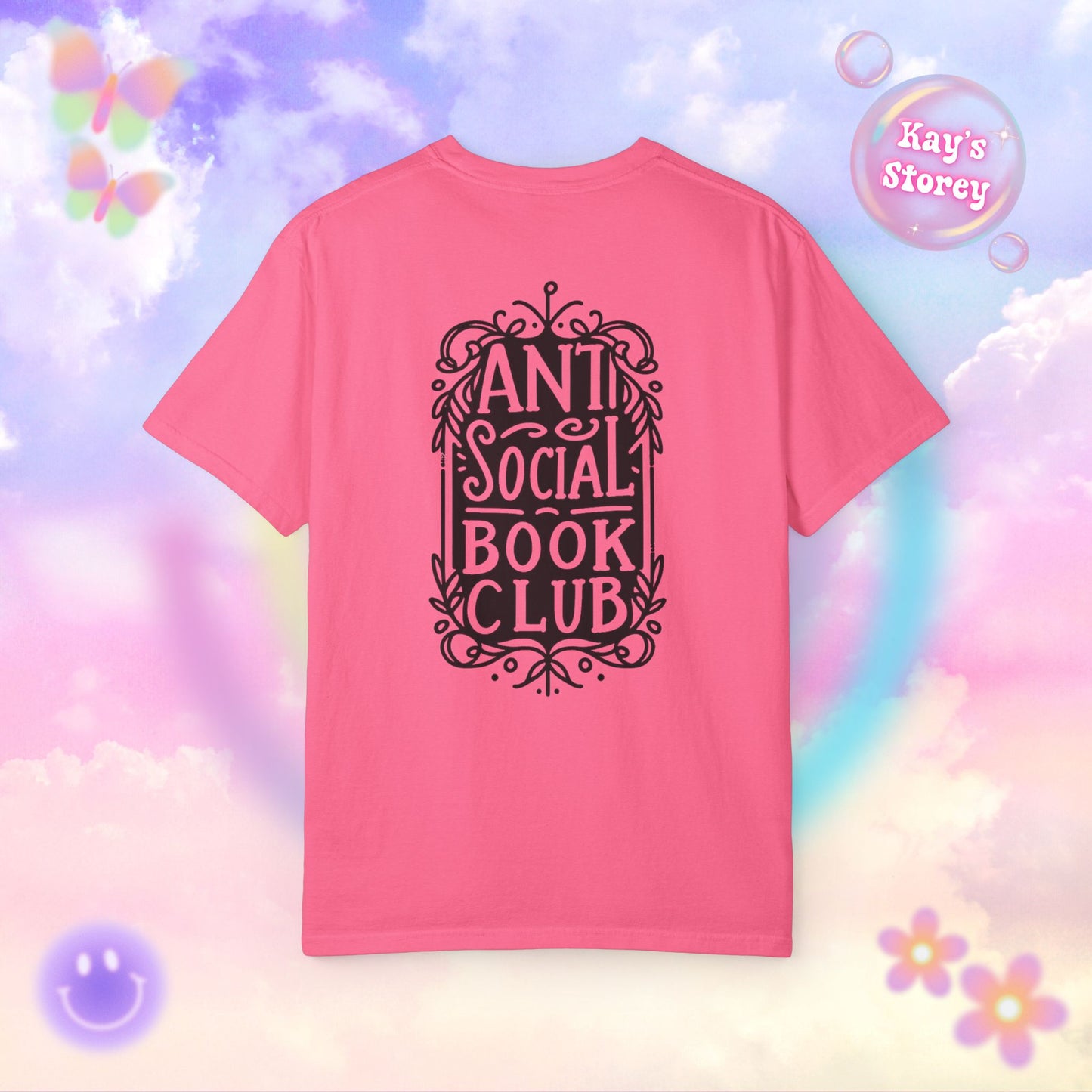 Anti Social Book Club Comfort Colors T-Shirt