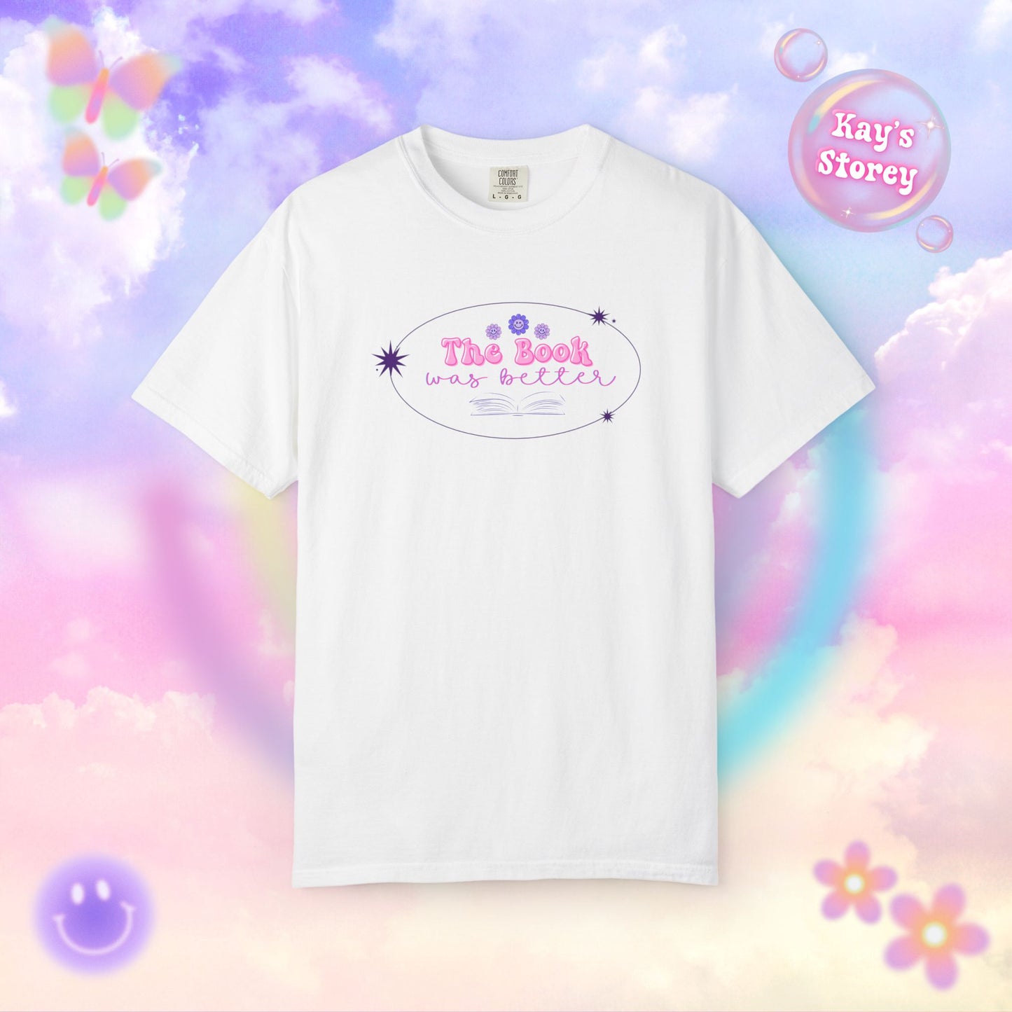 The Book Was Better Comfort Colors T-Shirt