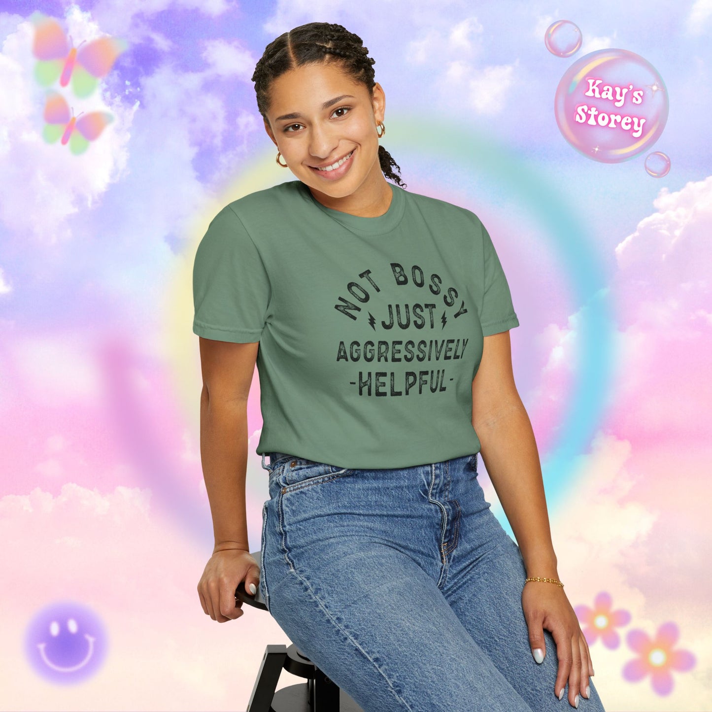 Not Bossy Comfort Colors T-Shirt