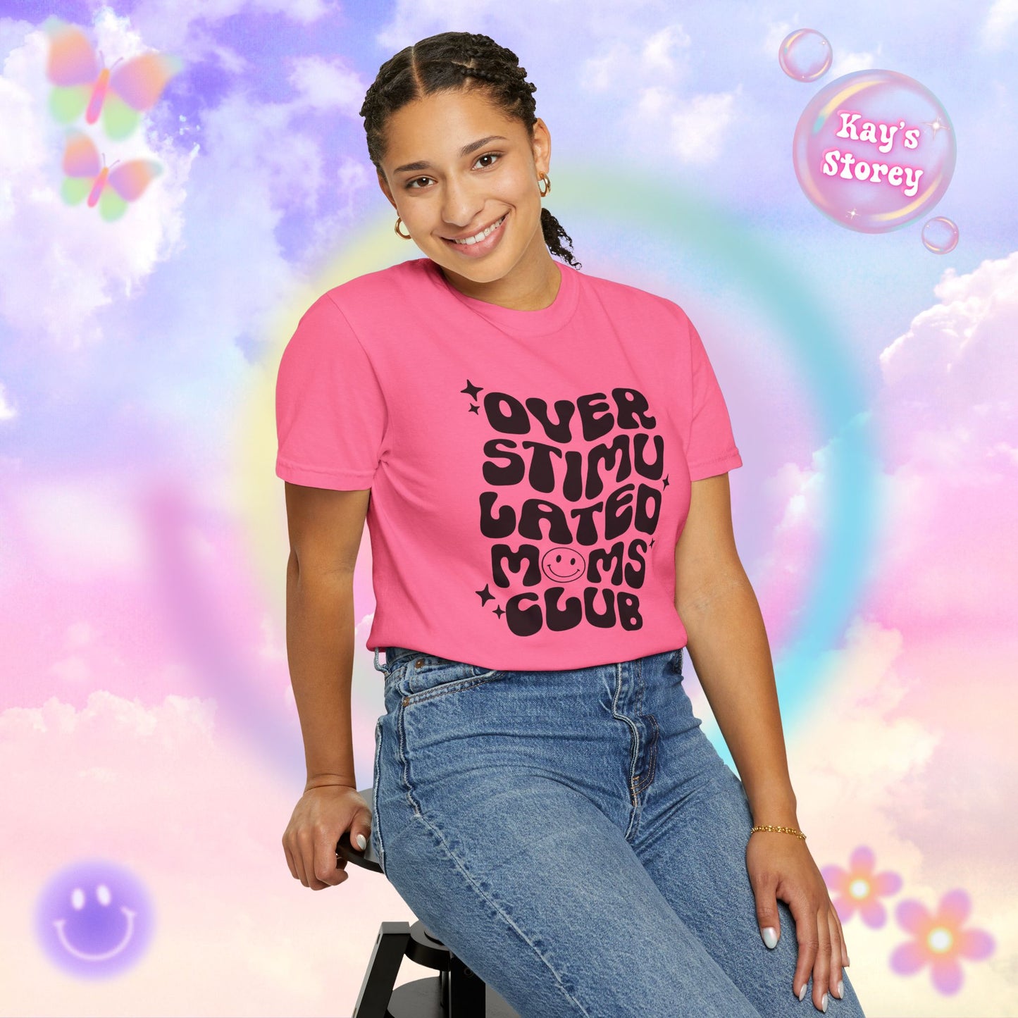 OS Moms Club Comfort Colors T-Shirt