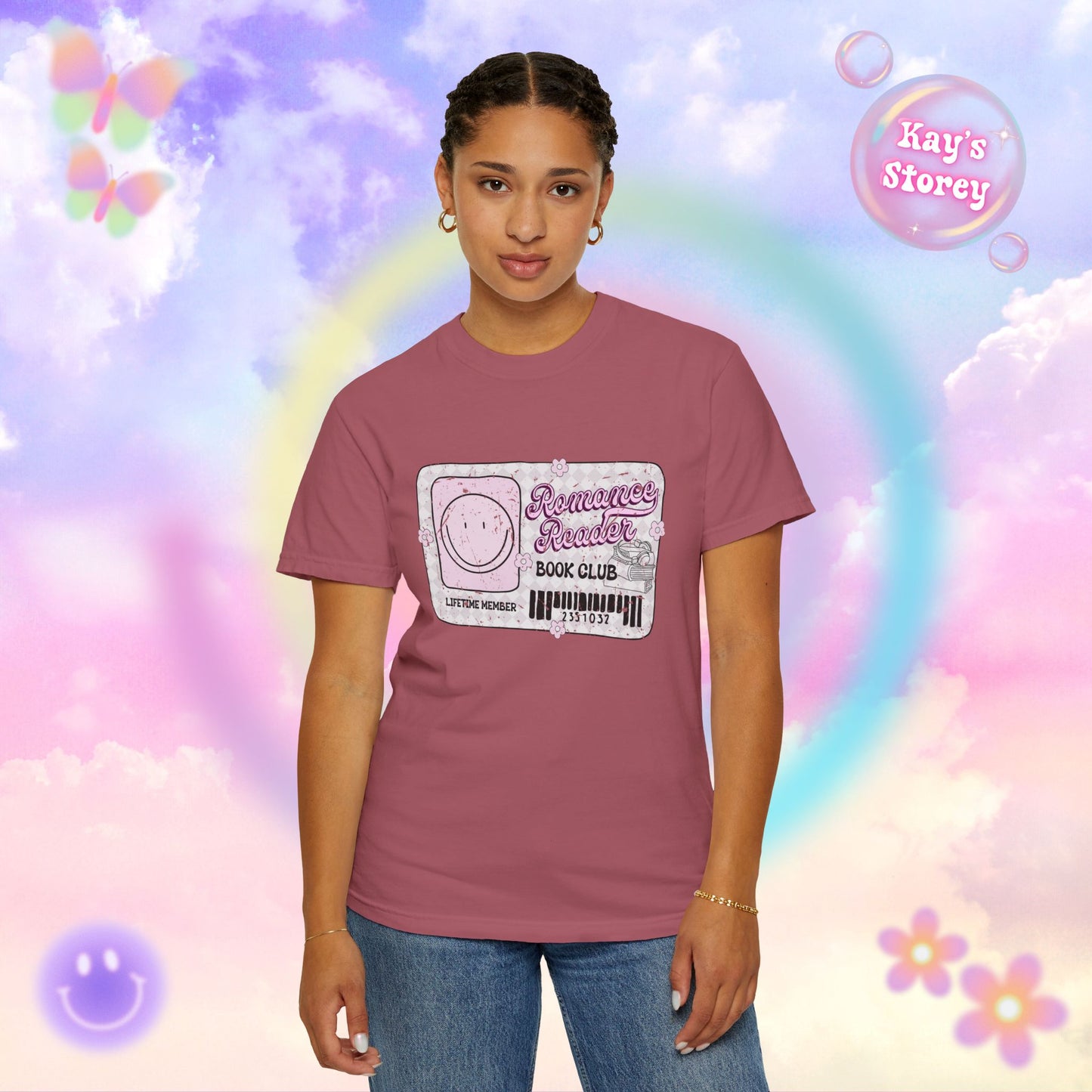 Romance Reader Lifetime Member Comfort Colors T-Shirt