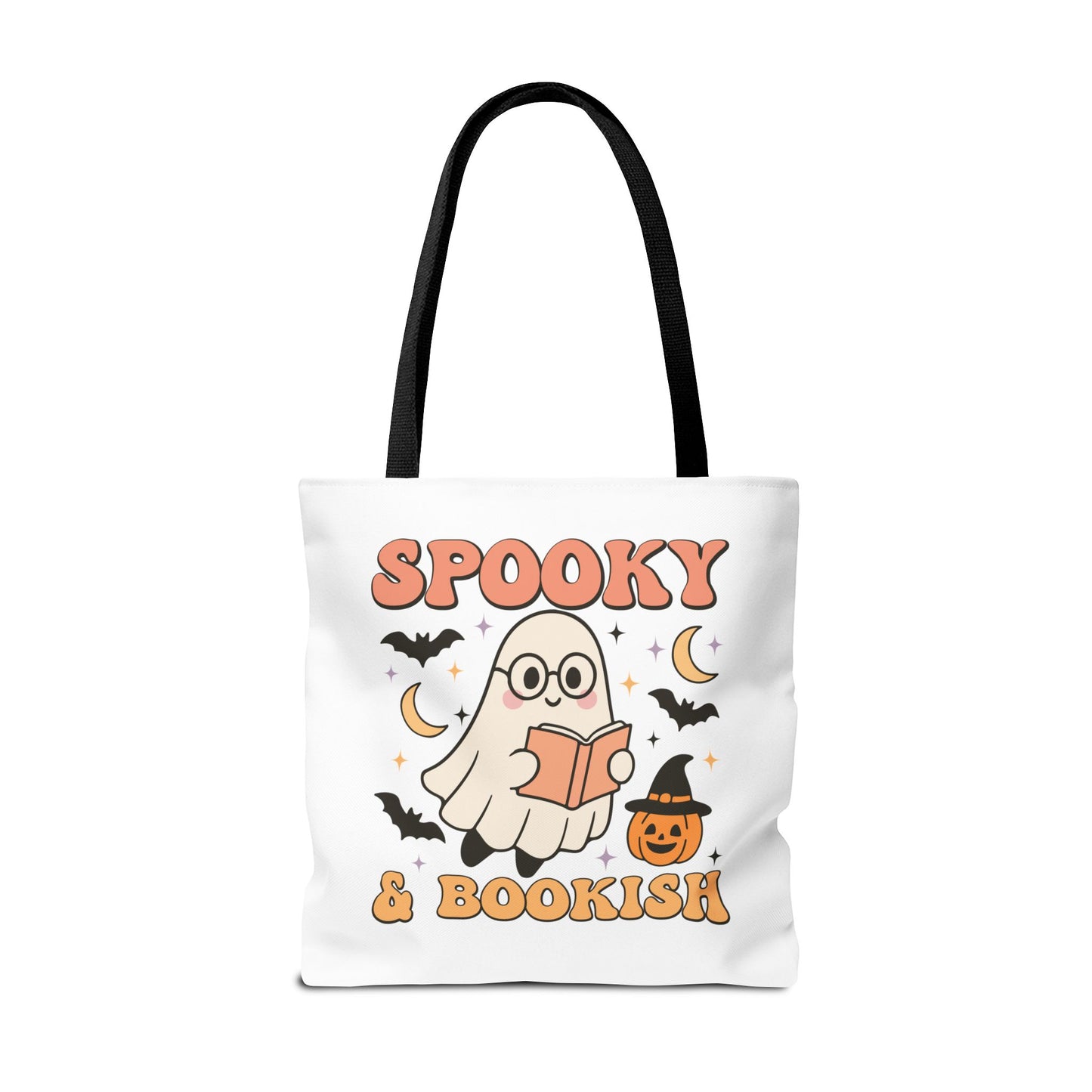 Spooky & Bookish Book Tote Bag