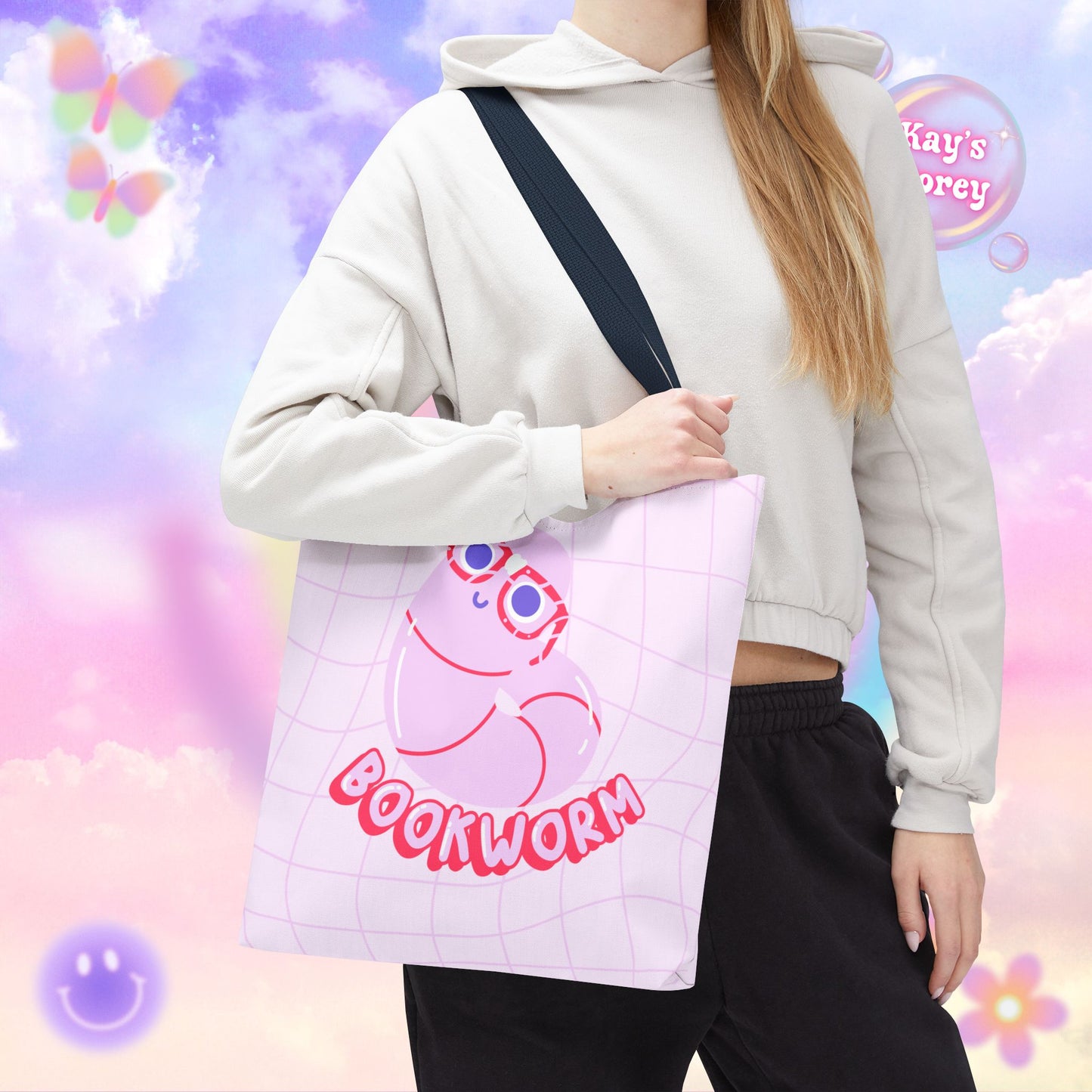 Bookworm Tote Bag