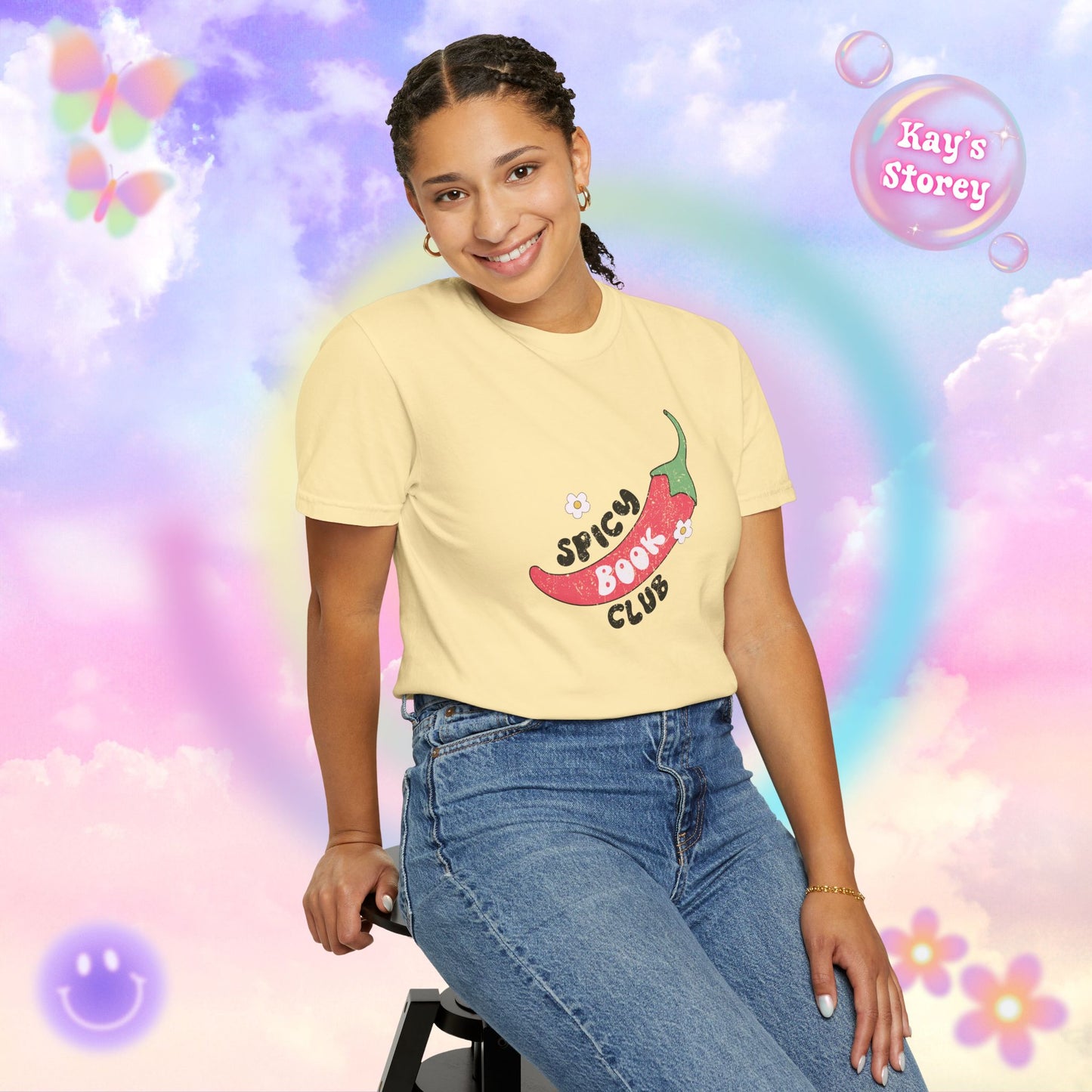 Spicy Book Club Comfort Colors T-Shirt