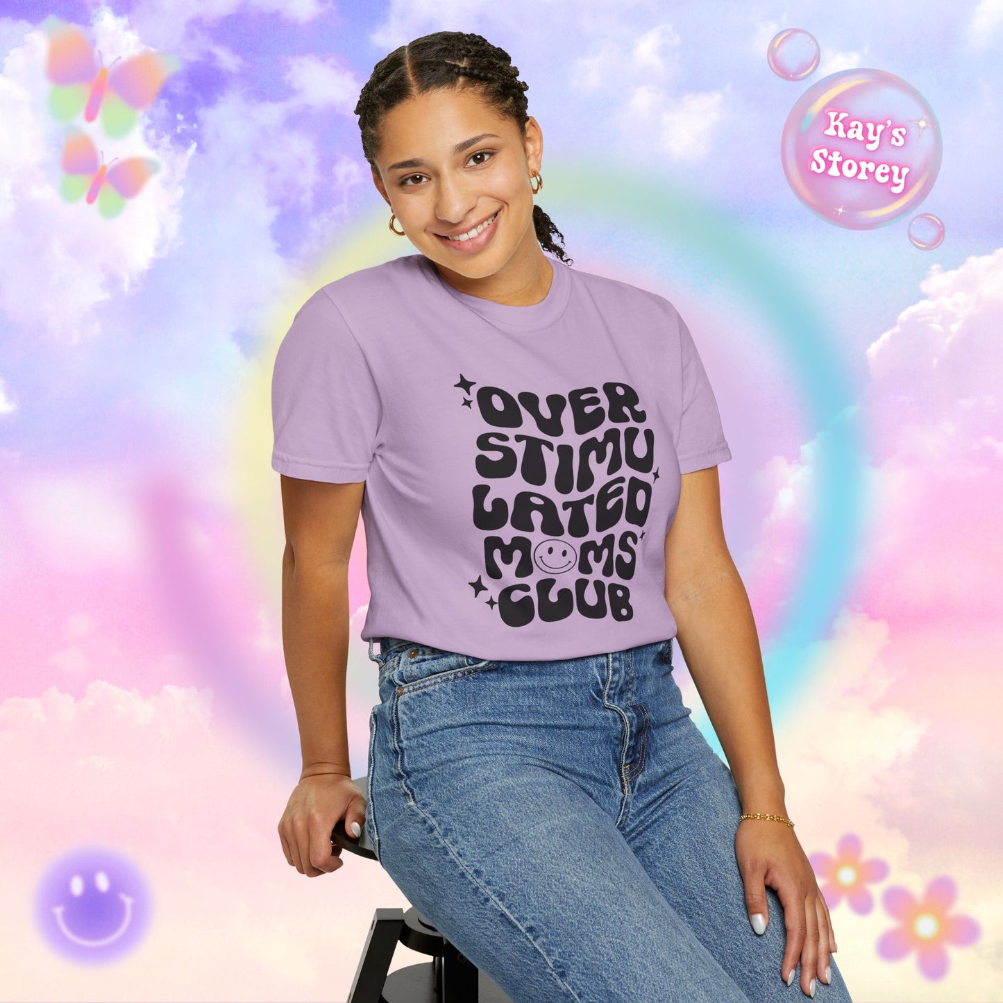 OS Moms Club Comfort Colors T-Shirt