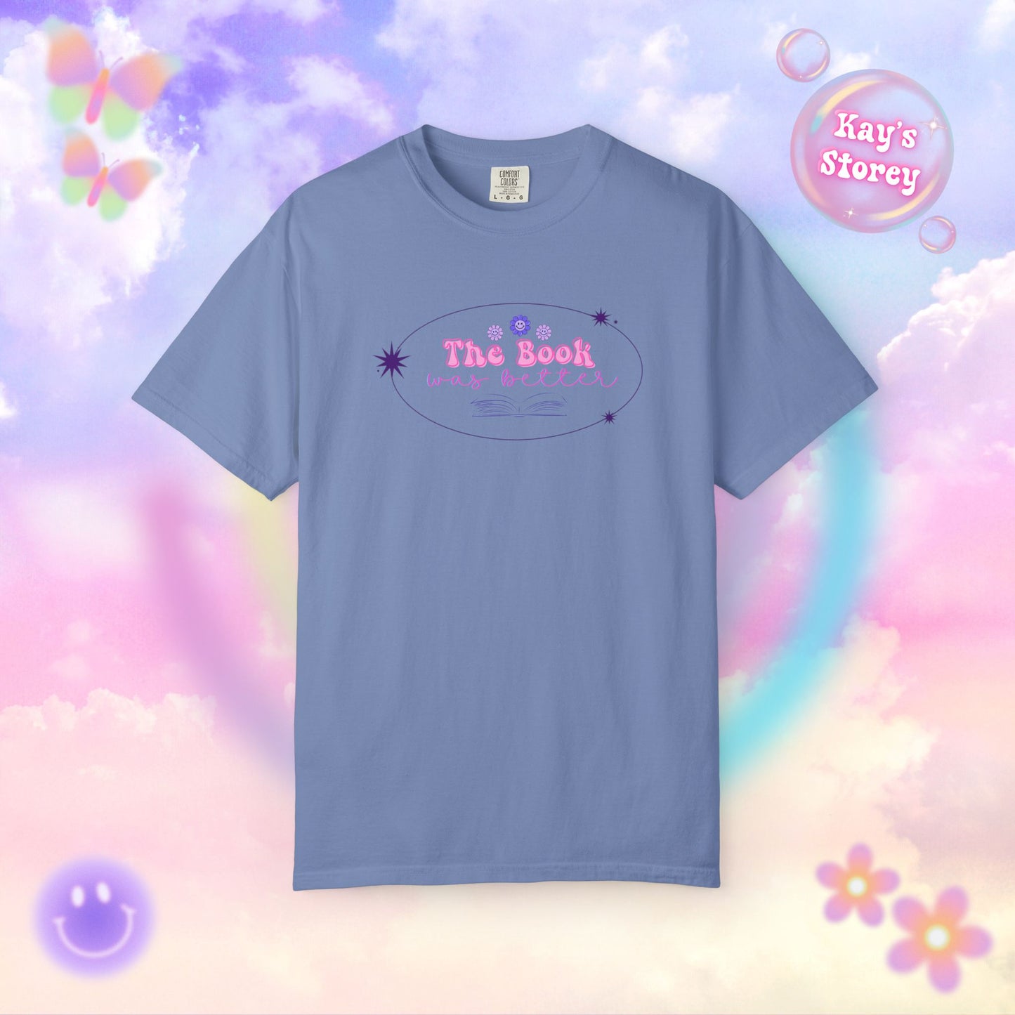 The Book Was Better Comfort Colors T-Shirt