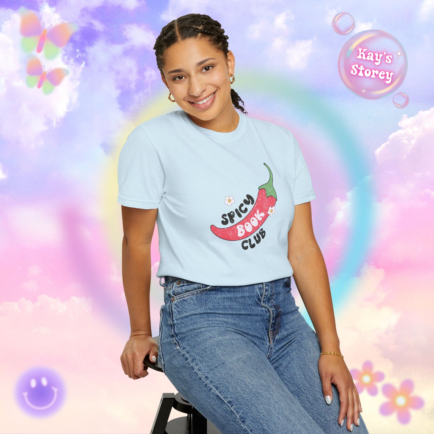 Spicy Book Club Comfort Colors T-Shirt