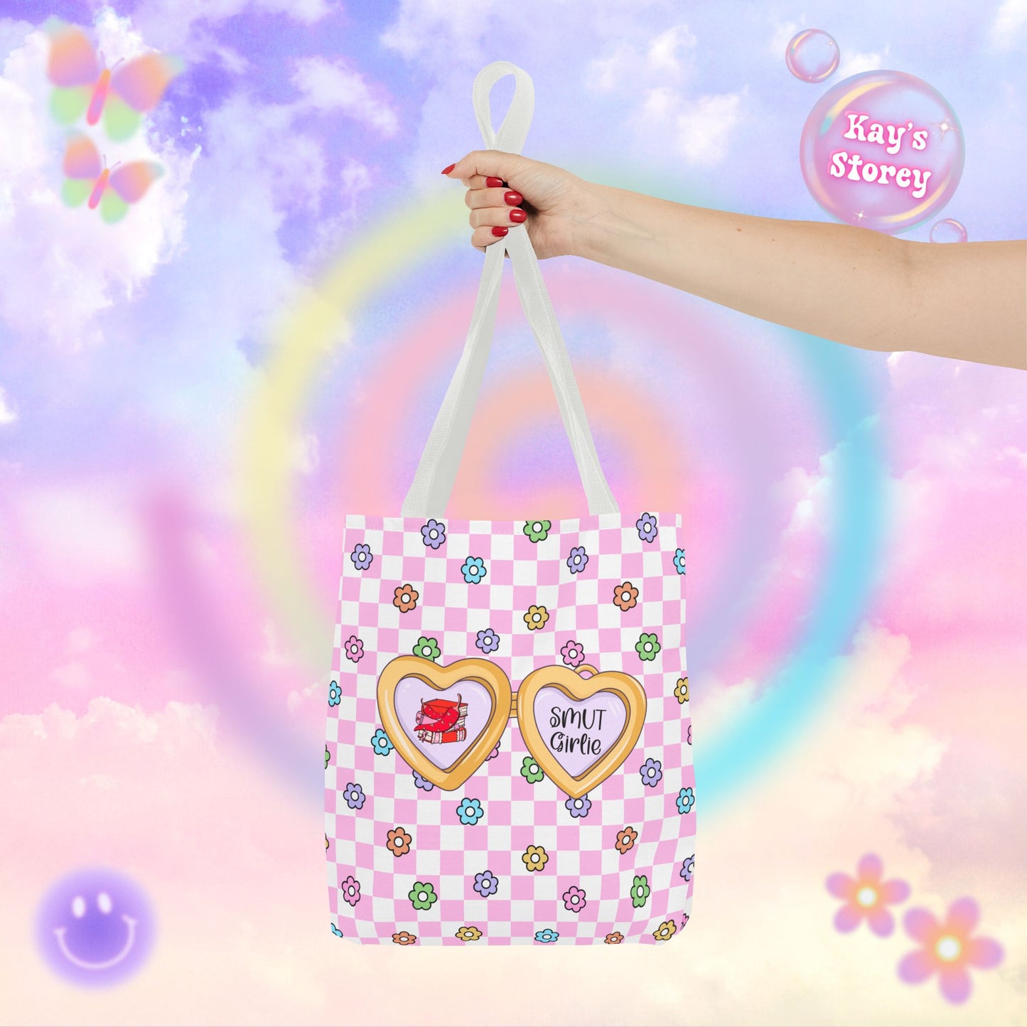 Pink Smut Girlie Tote Bag