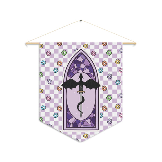 Purple Romantasy Pennant