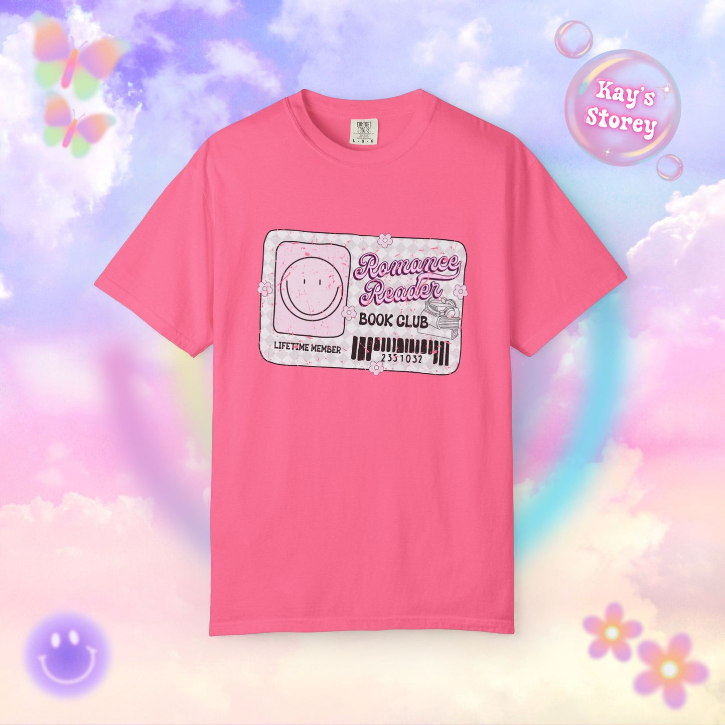 Romance Reader Lifetime Member Comfort Colors T-Shirt
