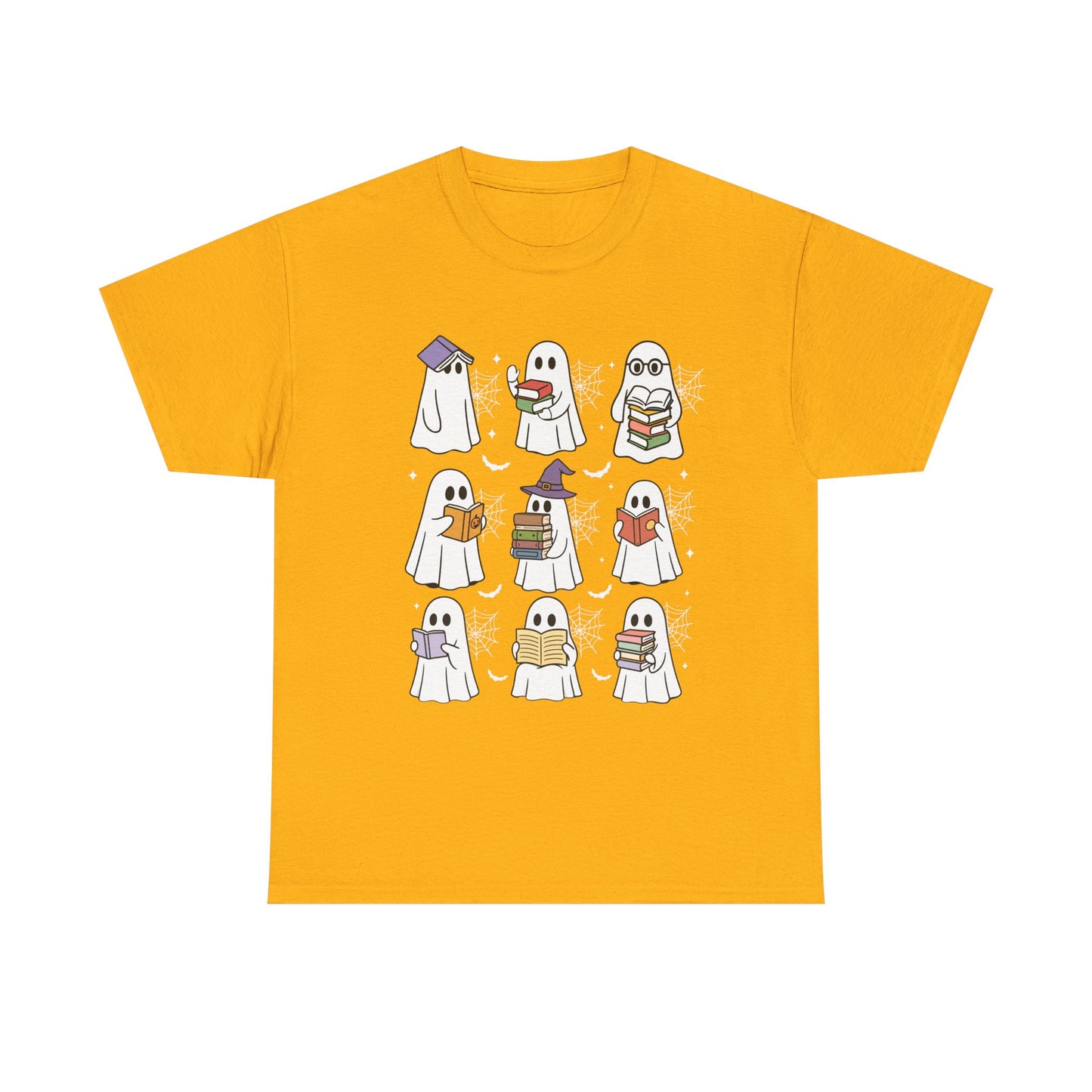 Bookish Ghosts Tee - Halloween Gift