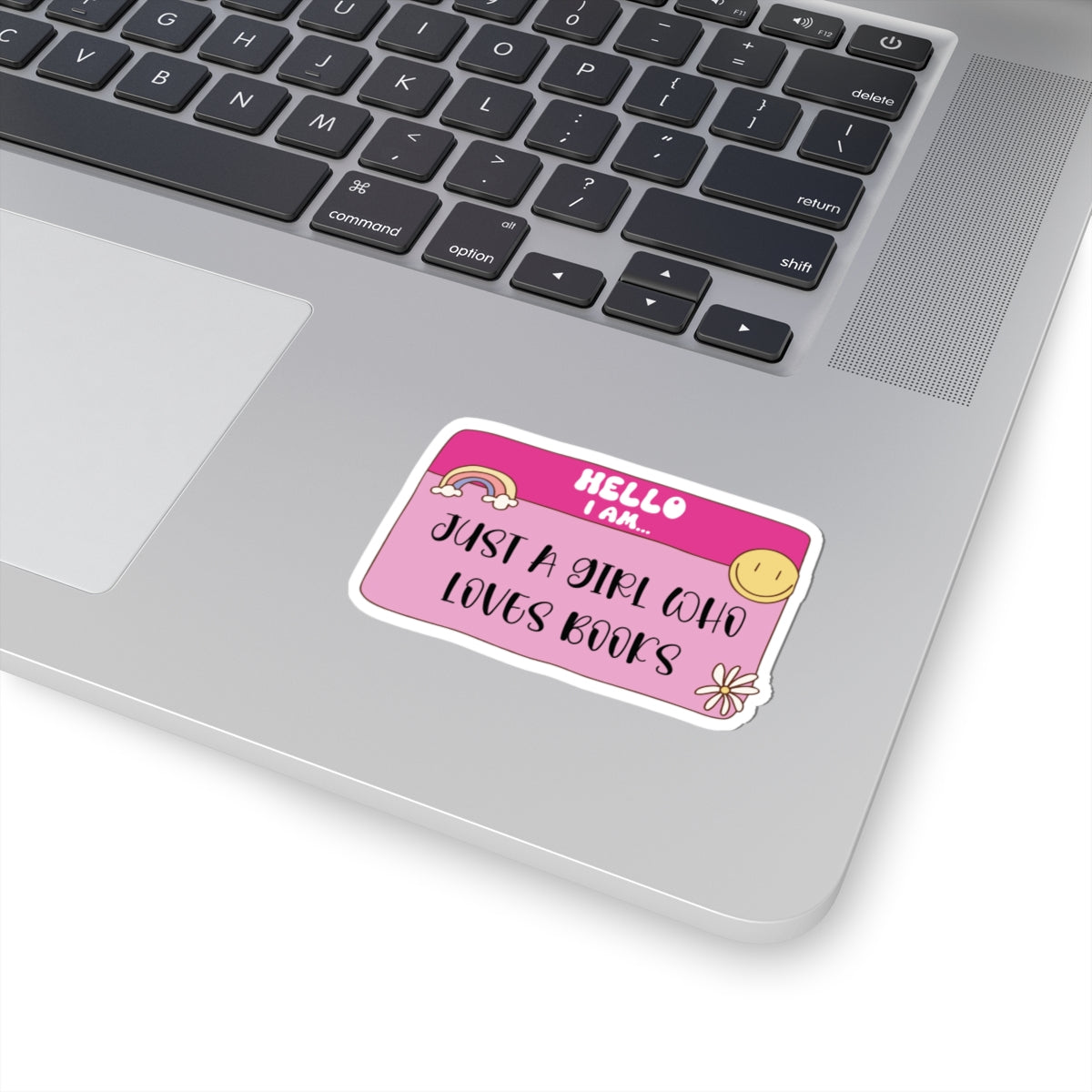 Just a Girl Who Loves Books Sticker