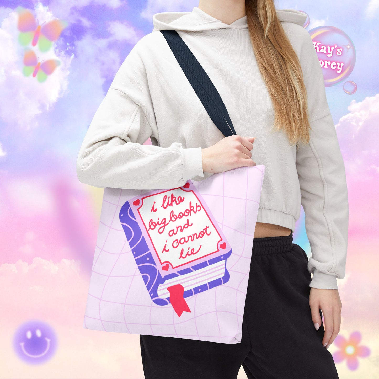 I Like Big Books Tote Bag