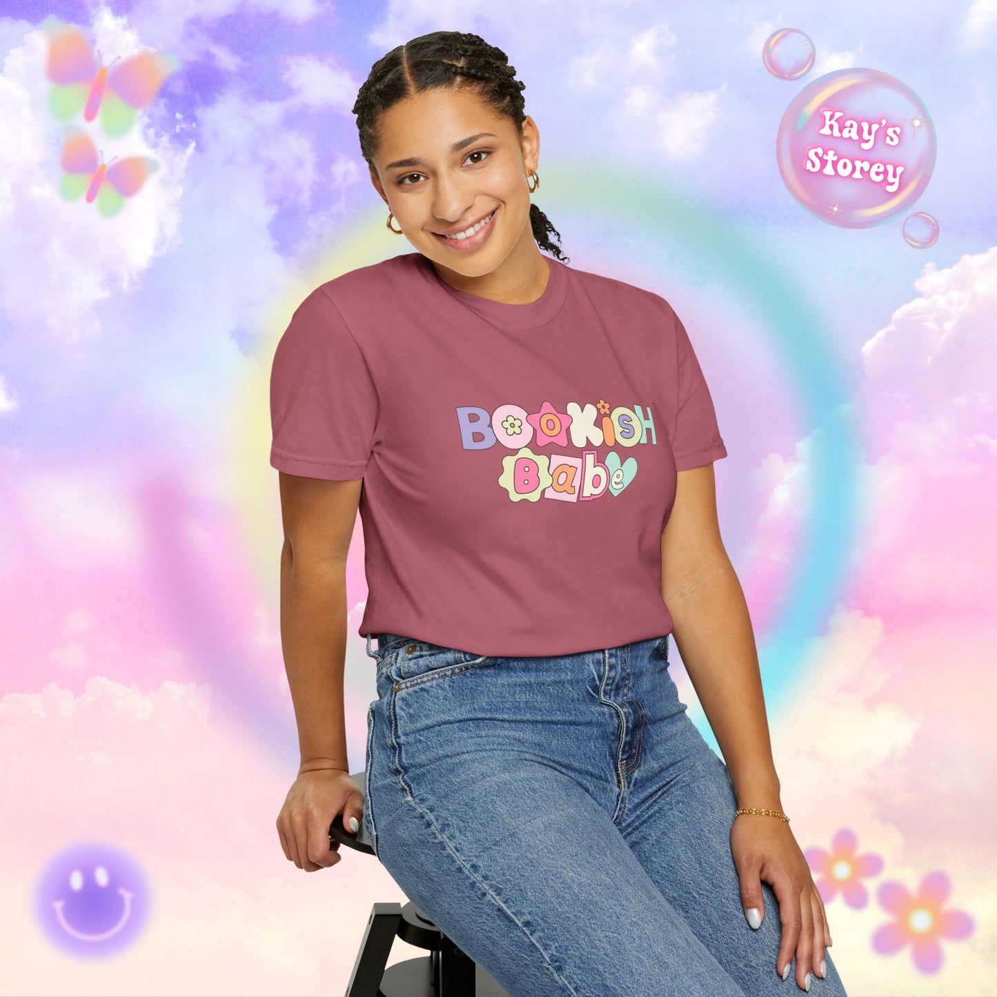 Bookish Babe Comfort Colors T-Shirt