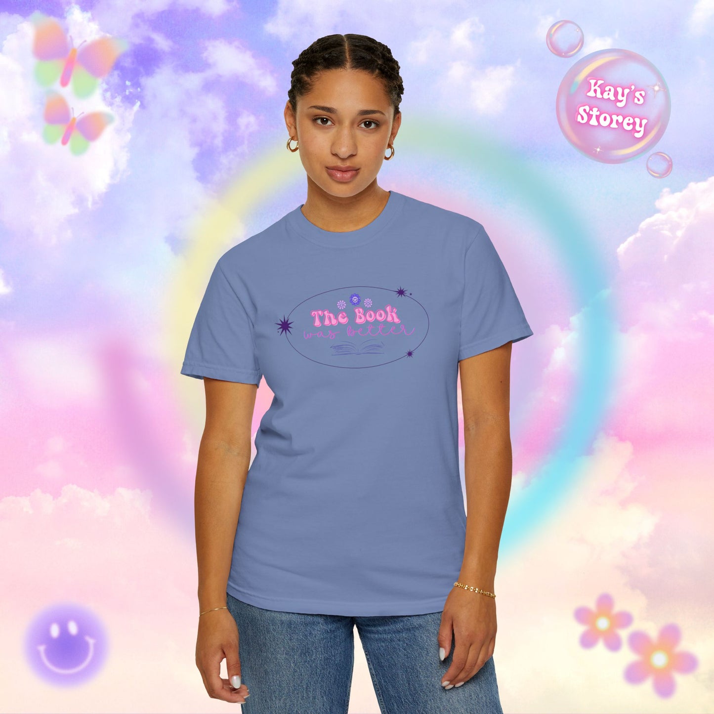 The Book Was Better Comfort Colors T-Shirt
