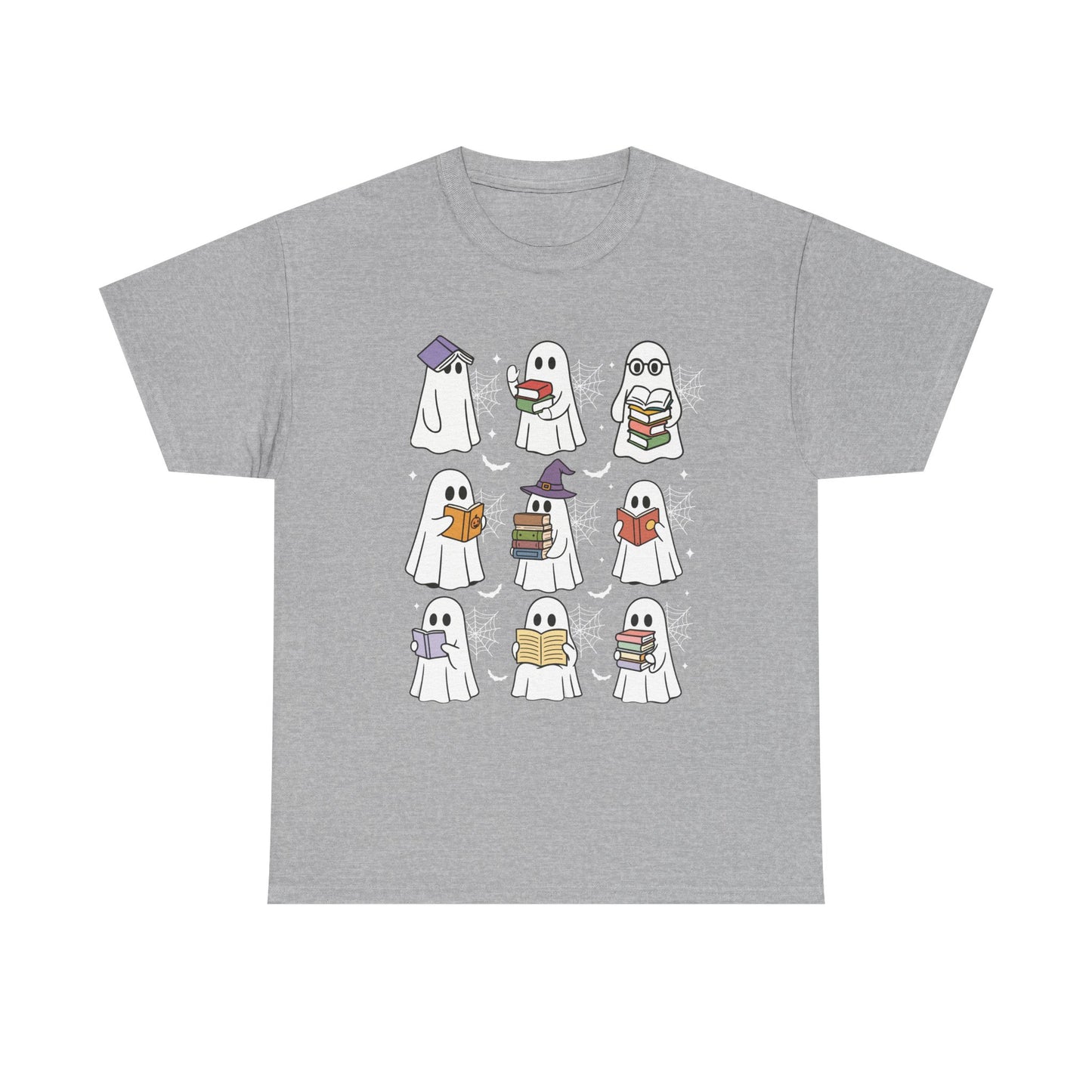 Bookish Ghosts Tee - Halloween Gift
