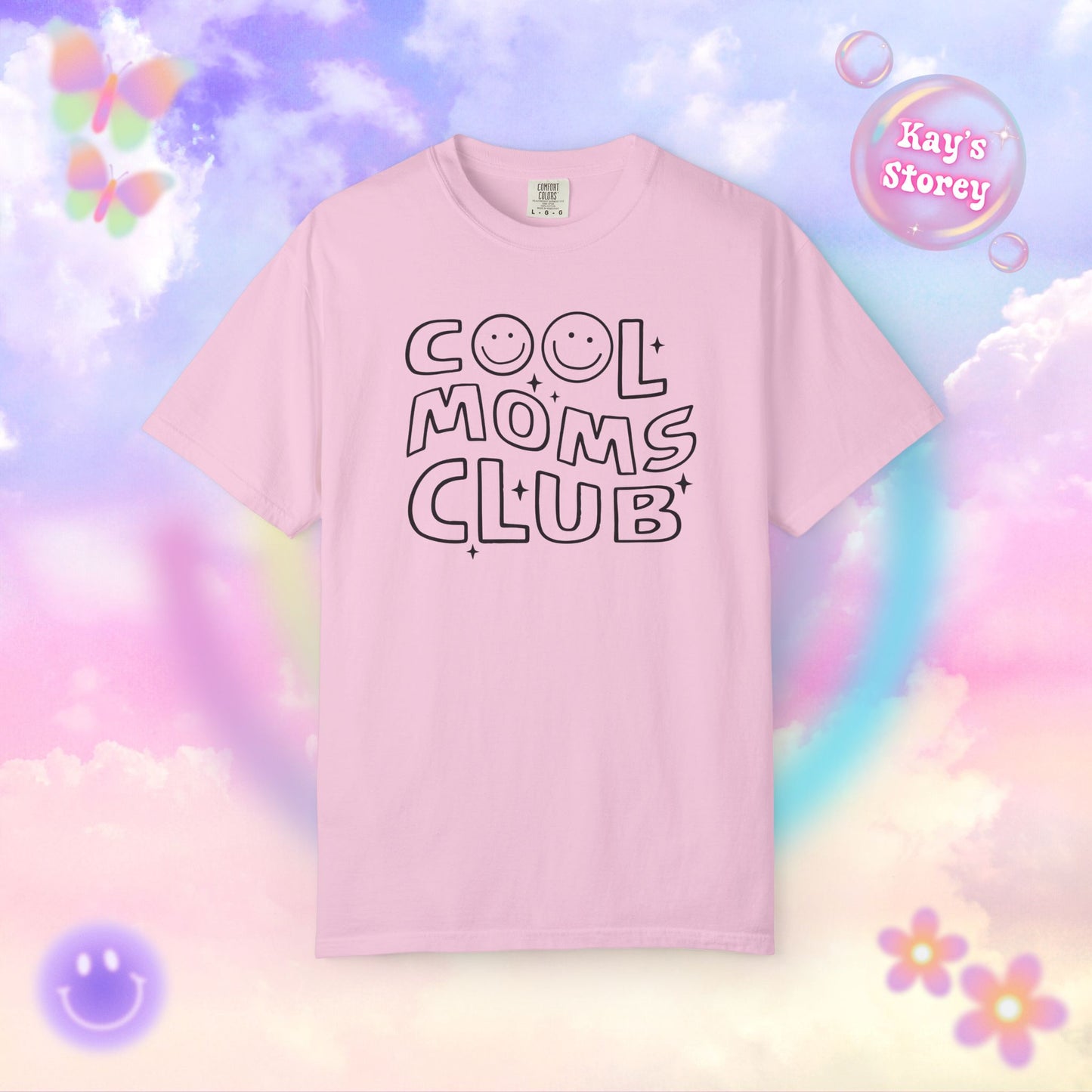 Cool Moms Club Comfort Colors T-Shirt