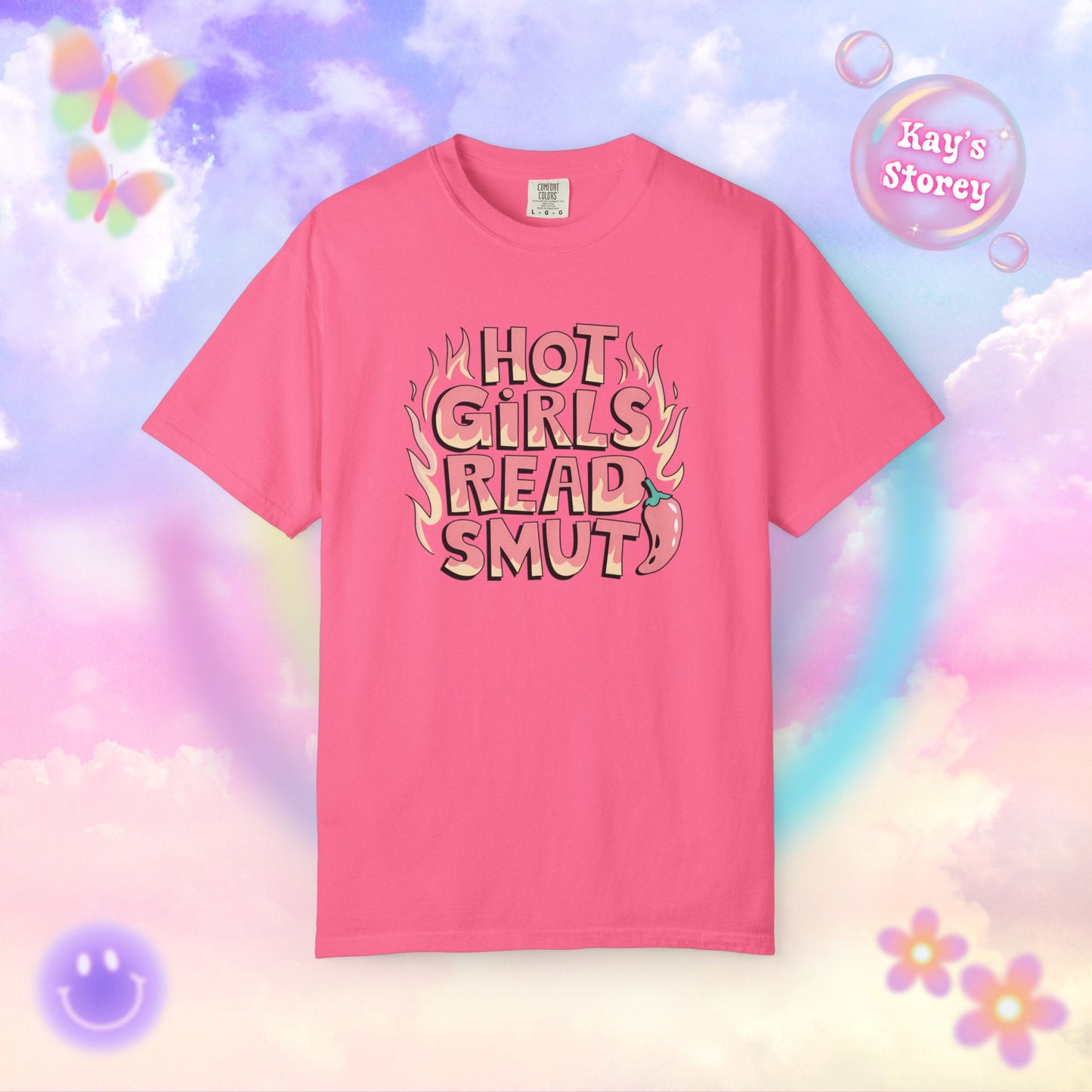 Hot Girls Read Smut Comfort Colors T-Shirt