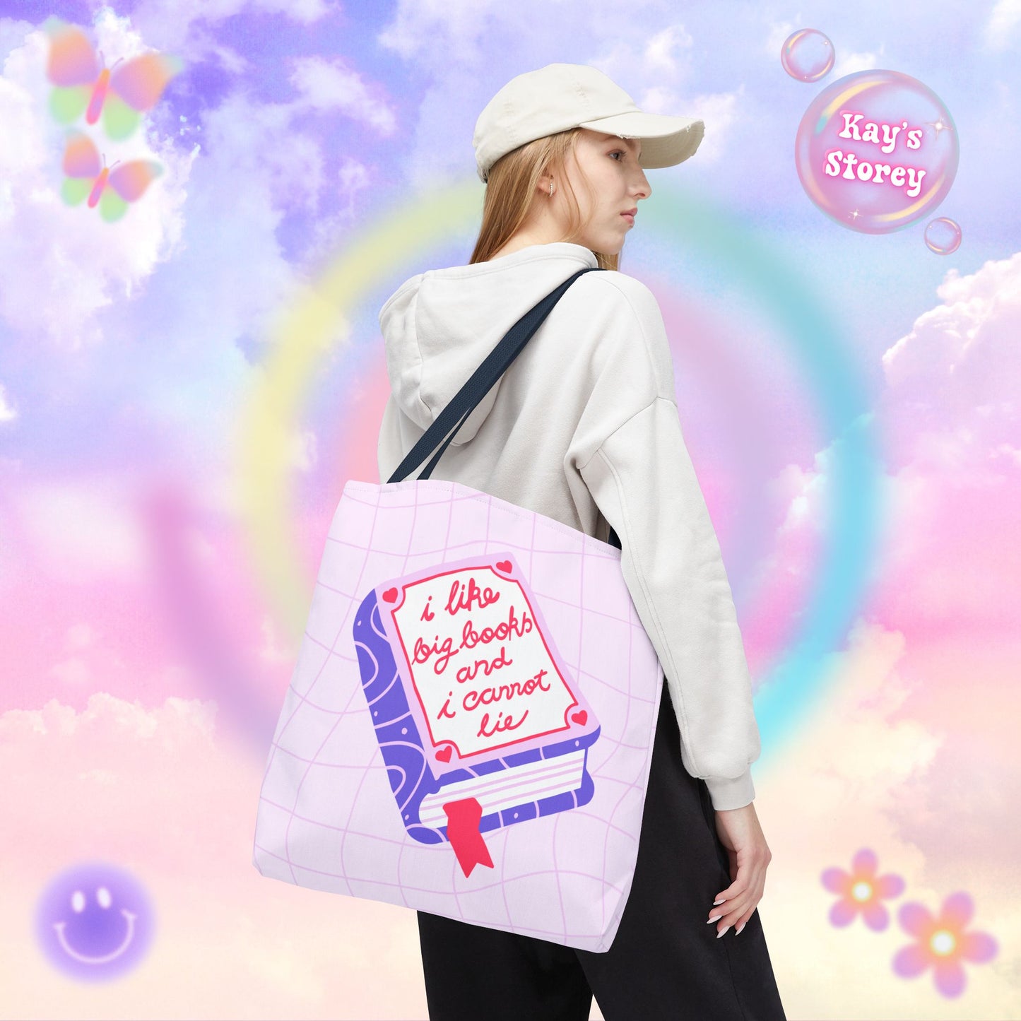 I Like Big Books Tote Bag