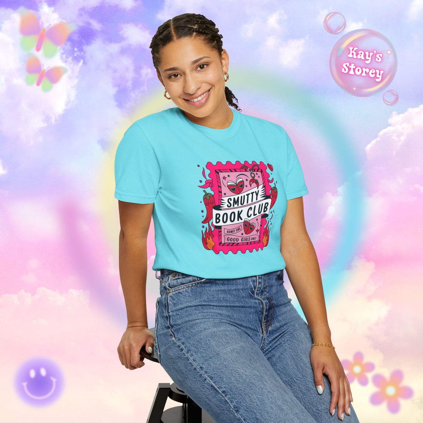 Smutty Book Club Comfort Colors T-Shirt