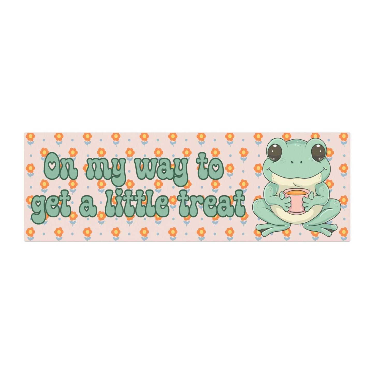 On My Way To Get A Little Treat Car Magnet
