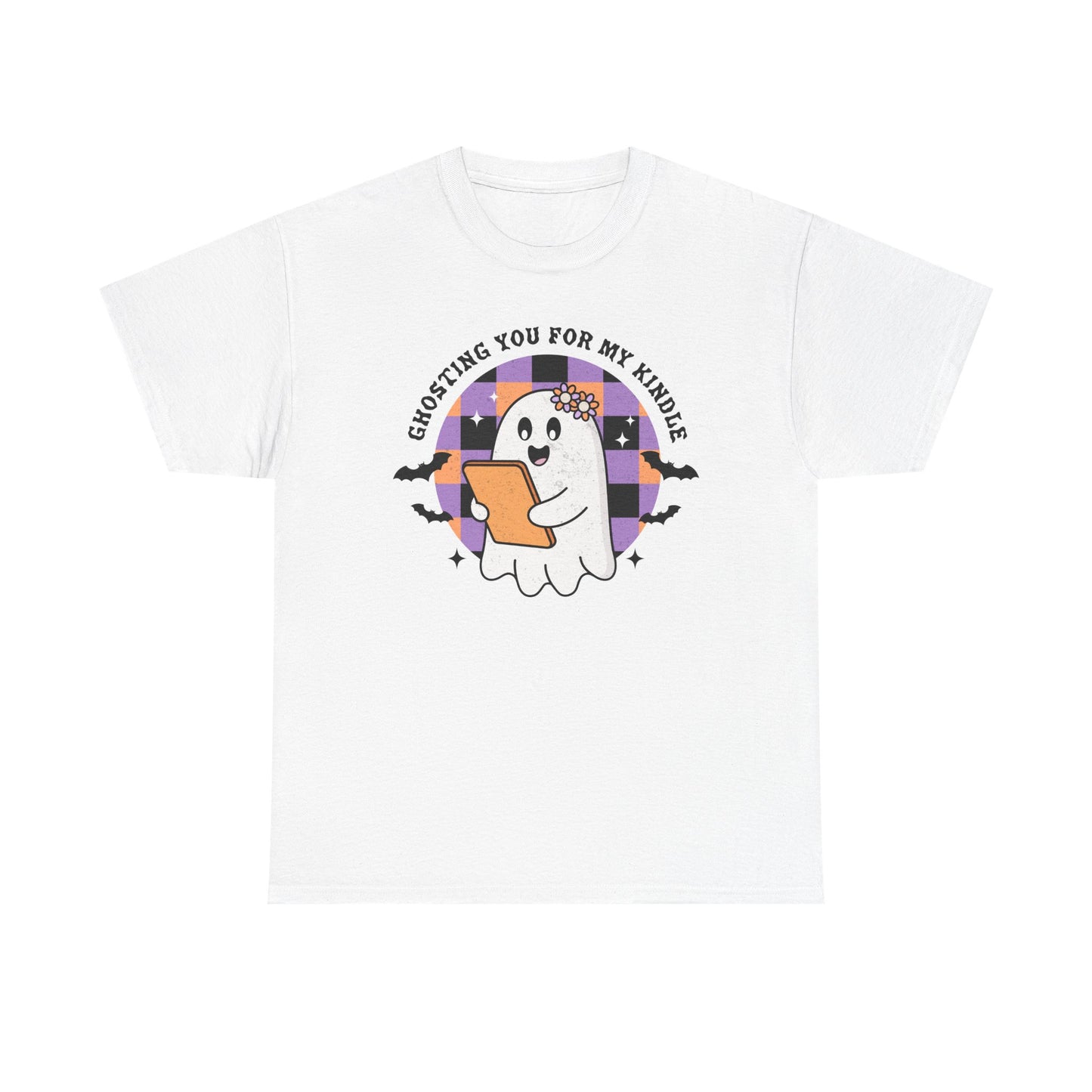 Ghosting You for my Kindle Halloween Tee - Bookish Gift