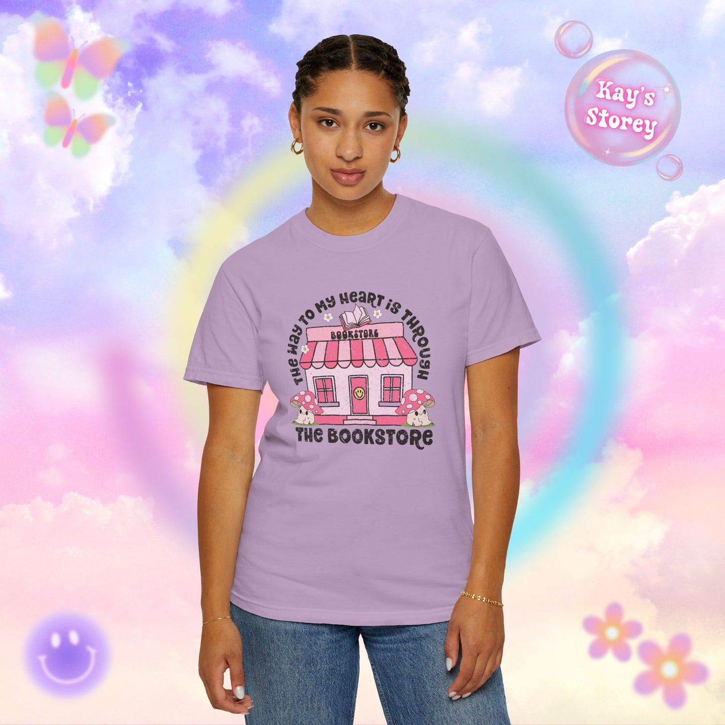 Through the Bookstore Comfort Colors T-Shirt