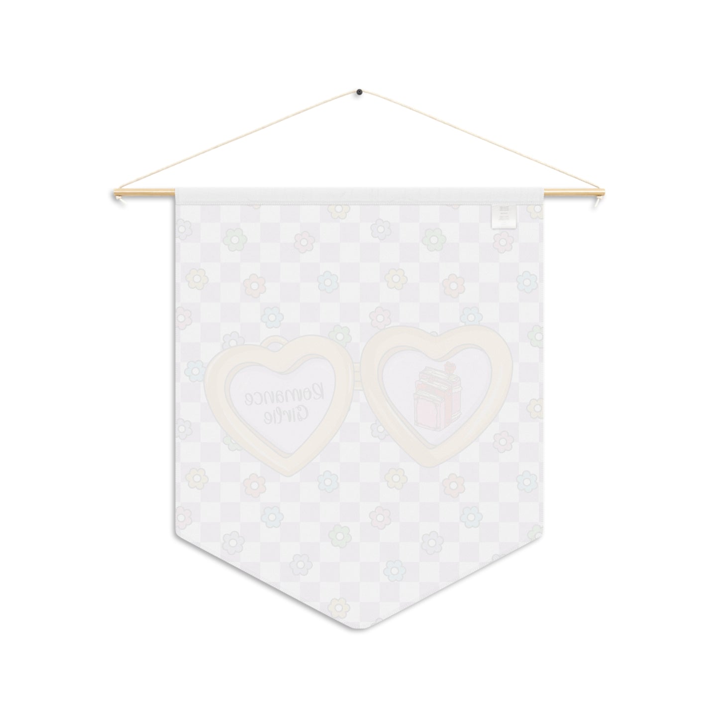 Purple Romance Girlie Pennant