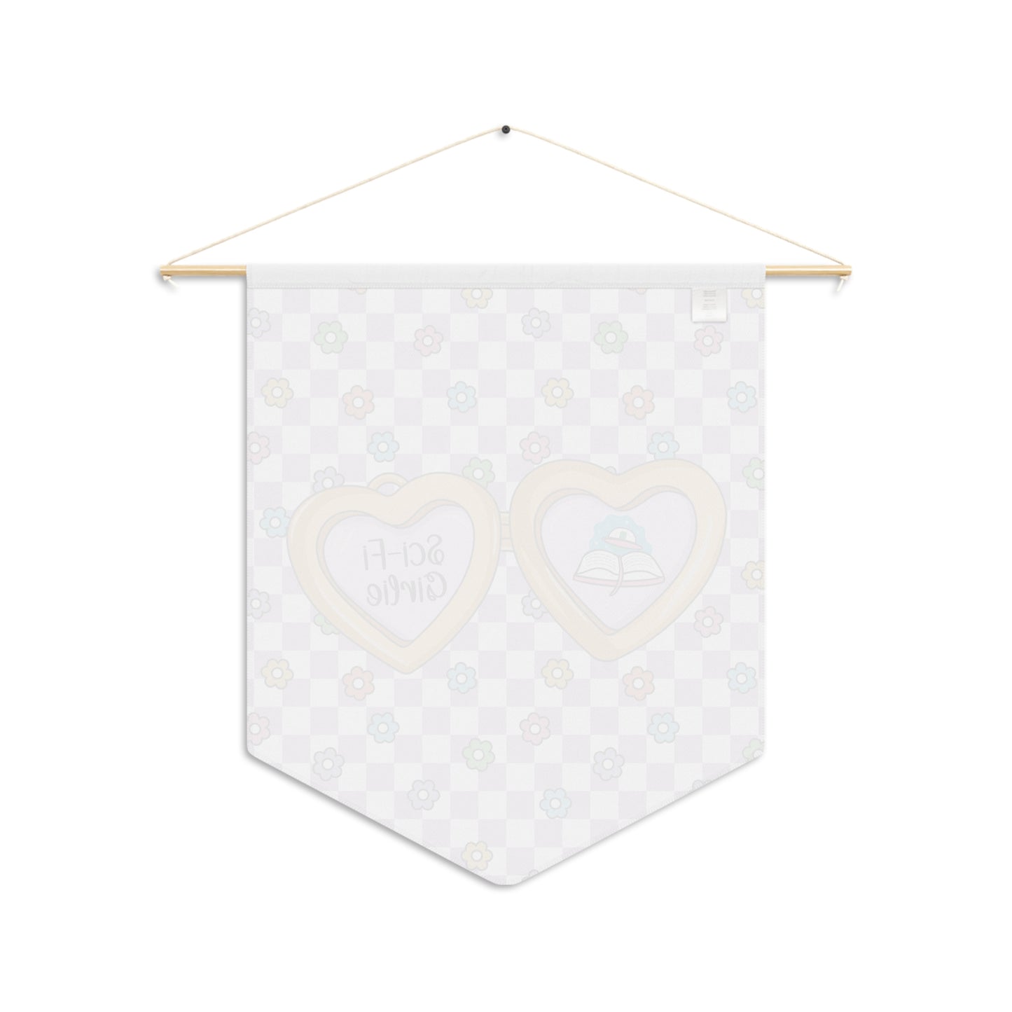 Purple Sci-Fi Girlie Pennant