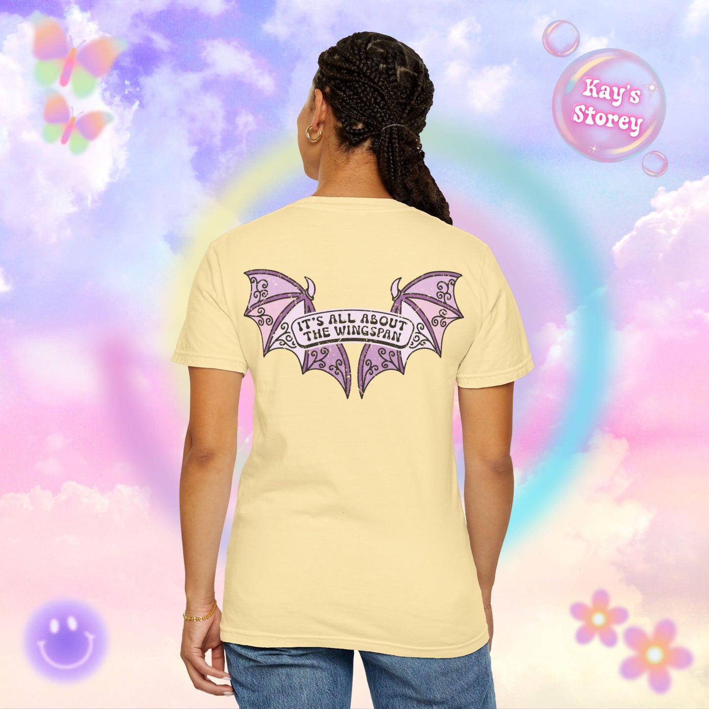 All About The Wingspan Comfort Colors T-Shirt